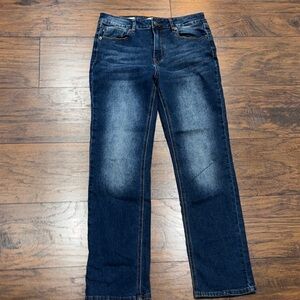 Vigold Deep Blue Straight Jeans ace size 11 EUC!
